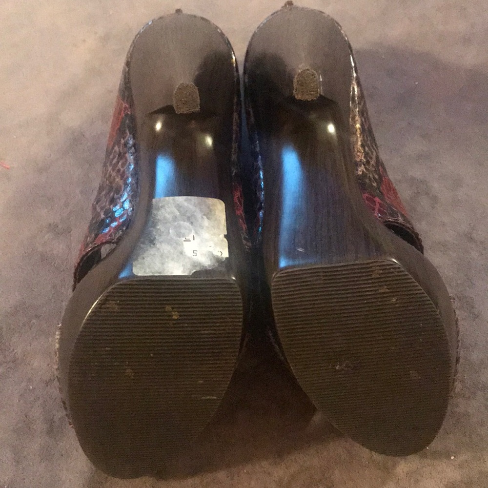 Steven By Steve Madden Size 7 Reptile 5in Heels - image 8